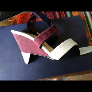 Prada color block sandal 👡